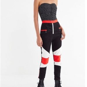 UO Britt Colorblock Moto Pant